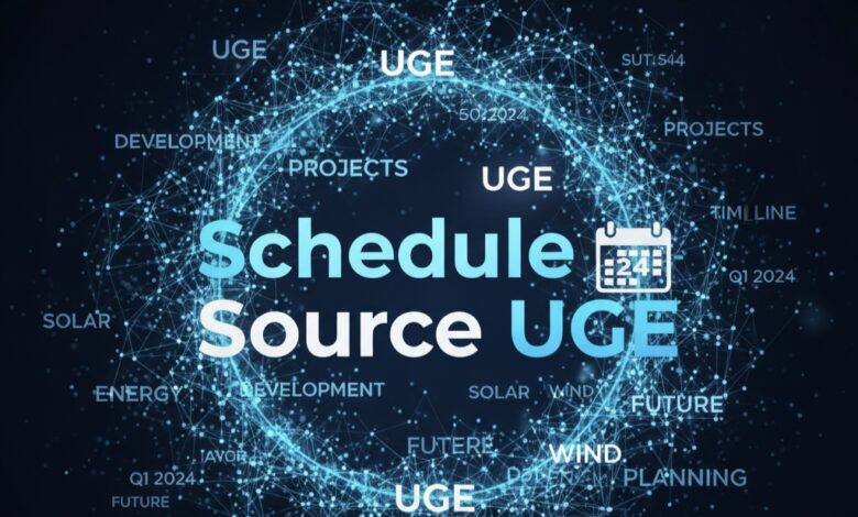 schedule source uge